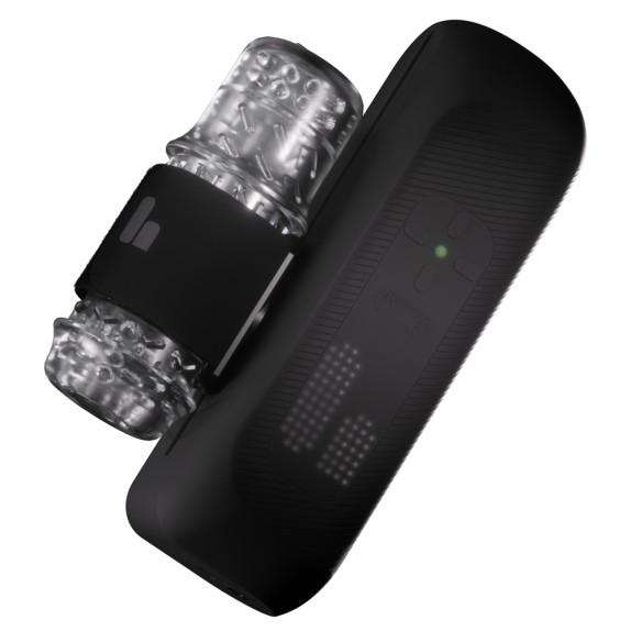 MASTURBATORE AUTOMATICO INTERATTIVO CON MOVIMENTO A SPINTA E CONTROLLO DA REMOTO THE HANDY 2