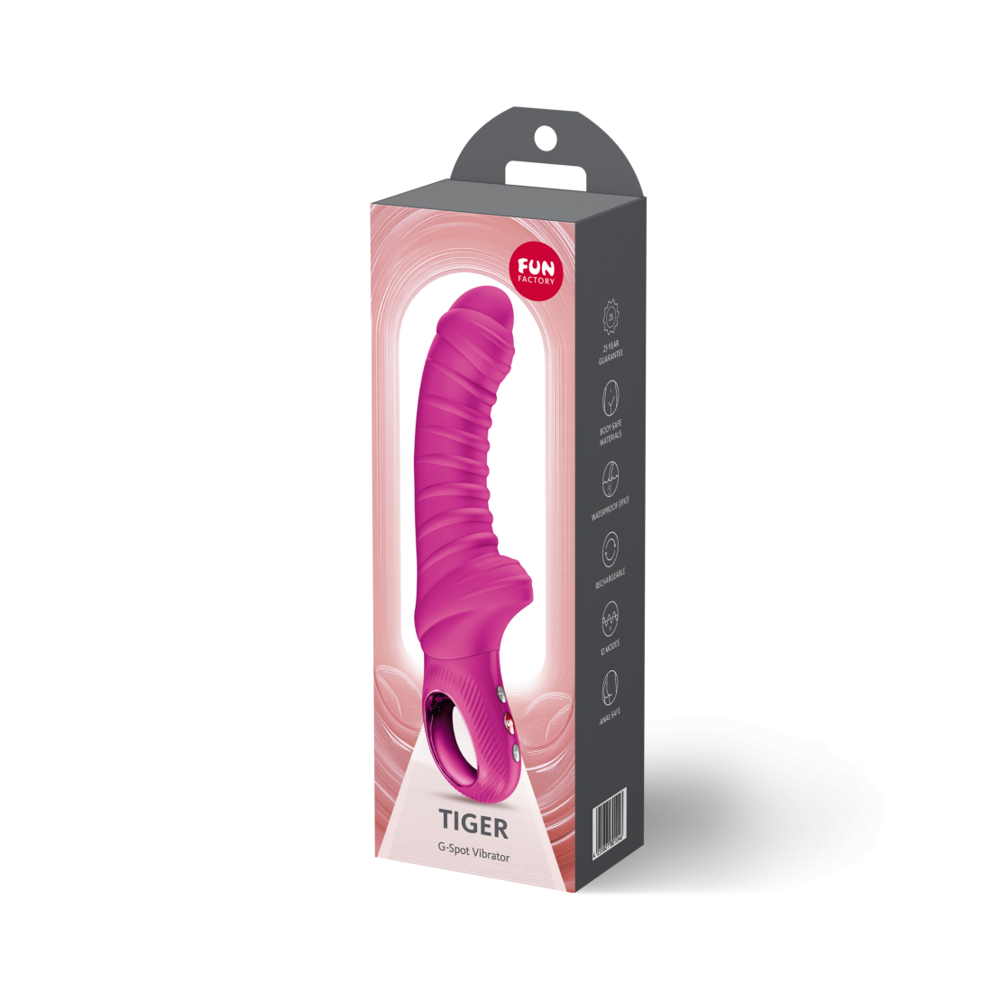VIBRATORE RABBIT CON PUNTA RICURVA PER PUNTO G...