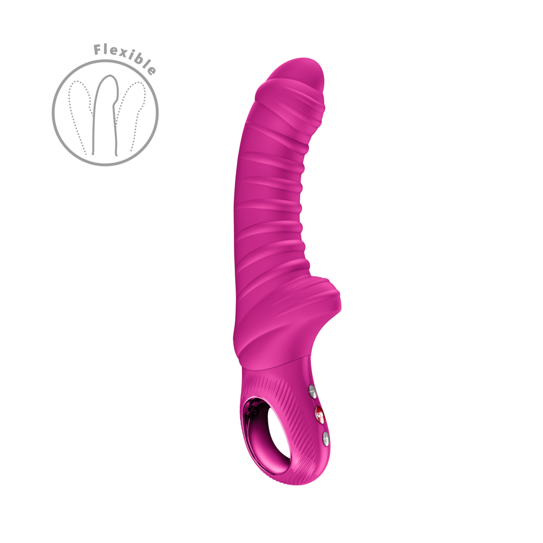 VIBRATORE RABBIT CON PUNTA RICURVA PER PUNTO G...