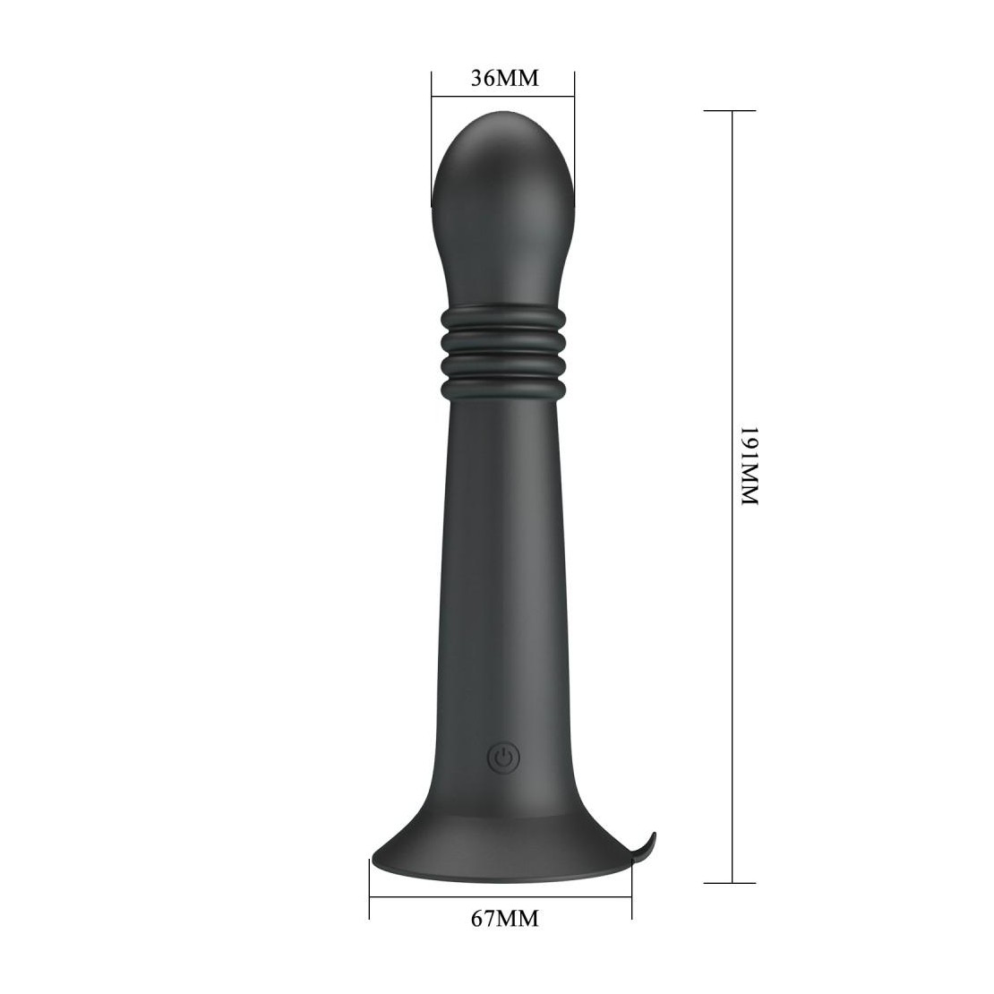 DILDO ANALE CON MOVIMENTO A SPINTA SU E GIU' E...