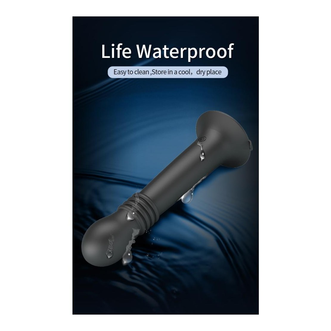 DILDO ANALE CON MOVIMENTO A SPINTA SU E GIU' E...