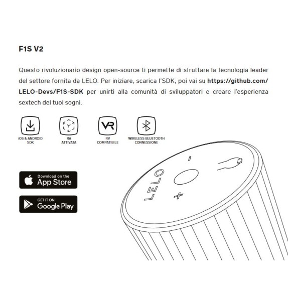 INNOVATIVO MASTURBATORE PER UOMO CON ONDE SONICHE VIBRANTI E APP PER PERSONALIZZARE LELO F1S V2