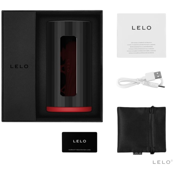 INNOVATIVO MASTURBATORE PER UOMO CON ONDE SONICHE VIBRANTI E APP PER PERSONALIZZARE LELO F1S V2