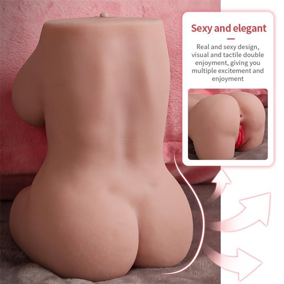copy of ELROY MINI BUSTO REALISTICO VIBRANTE CON DOPPIO CANALE XISE