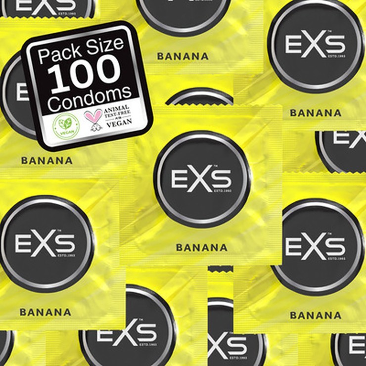 PROFILATTICI FORMATO CONENIENZA 100 PEZZI ALLA BANANA EXS