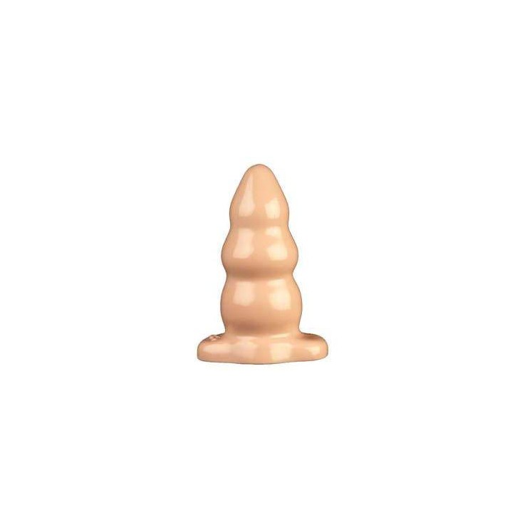 TAPPO ANALE TRIPLE RIPPLE Large Colore Bianc 2