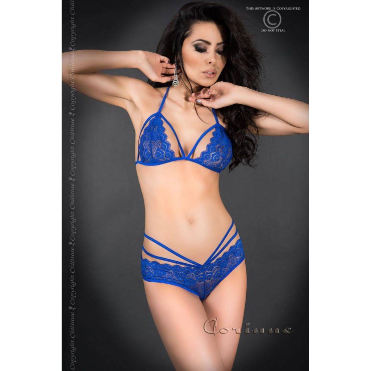 COMPLETINO INTIMO IN PIZZO DONNA CON BRASIALIANA 2