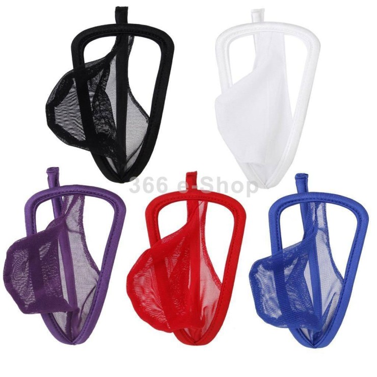C STRING PER UOMO TRASPARENTE INTIMO           