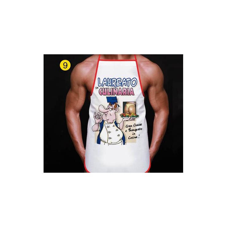 GREMBIULE "LAUREATO IN CULINARIA" 2