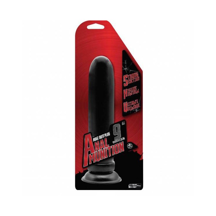 BUTT PLUG ANAL AMUNITION GRANDI DIMENSIONI 2
