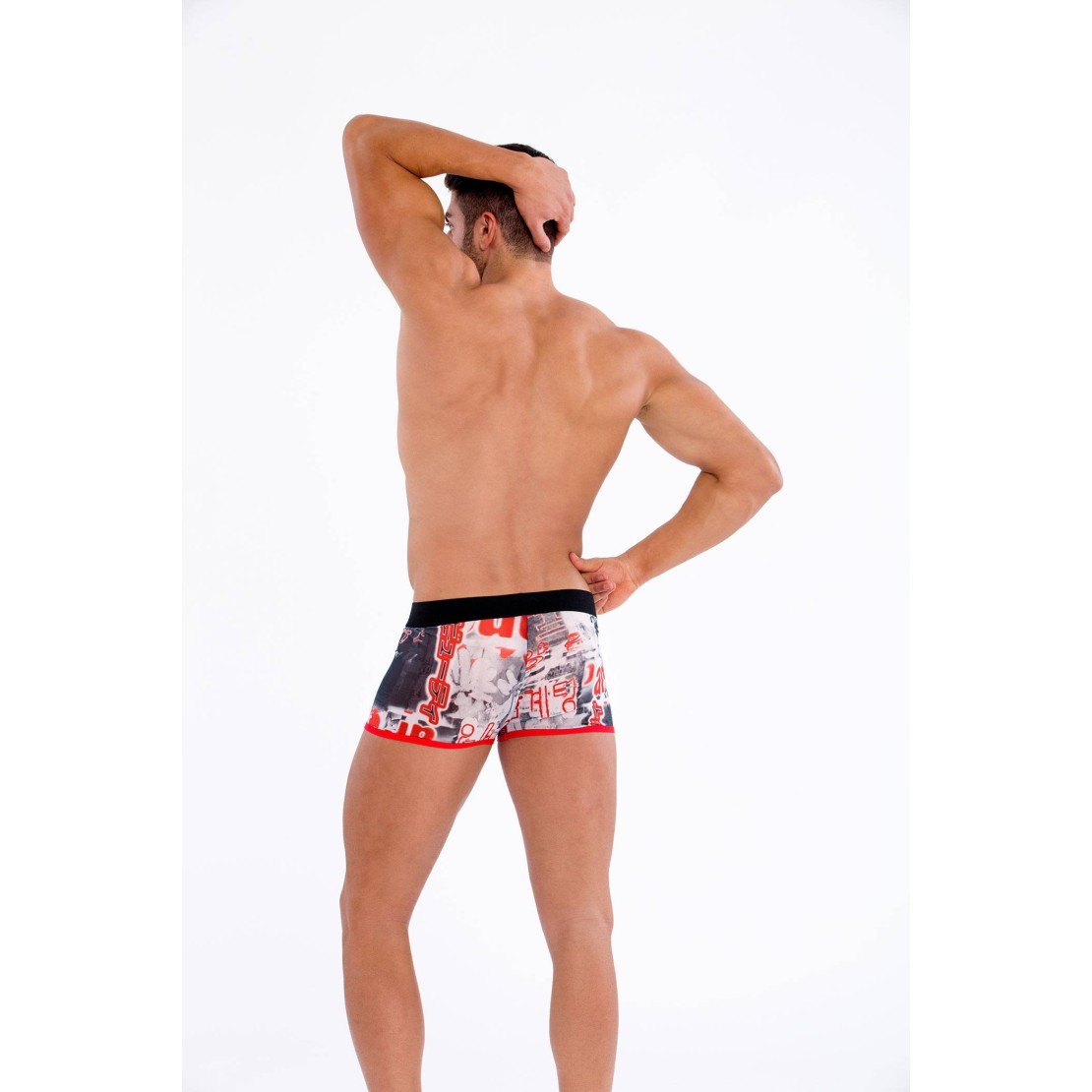 BOXER PER UOMO STAMPATO TRAMA FANTASIA