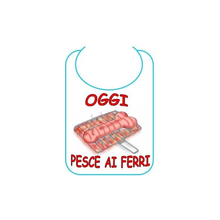 BAVAGLIA SCHERZOSA OGGI PESCE AI FERRI GADGET SEXY 2