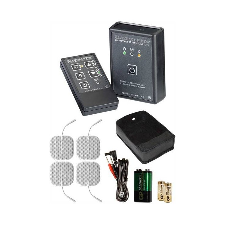 MACCHINA PER STIMOLAZIONE ELETTRICA CON TELECOMANDO A DISTANZA ELECTRASTIM 2