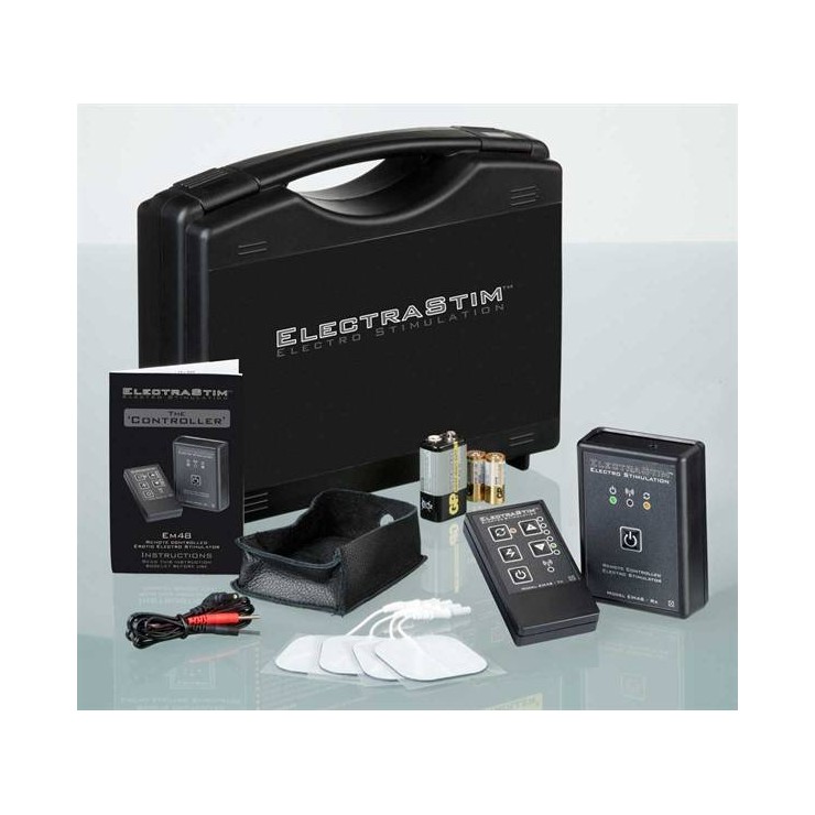 MACCHINA PER STIMOLAZIONE ELETTRICA CON TELECOMANDO A DISTANZA ELECTRASTIM