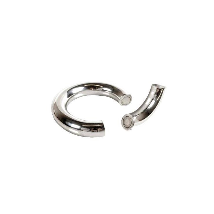 ANELLO PESANTE PER PENE E TESTICOLI  IN ACCIAIO MAGNETICO CON CALAMITA 
