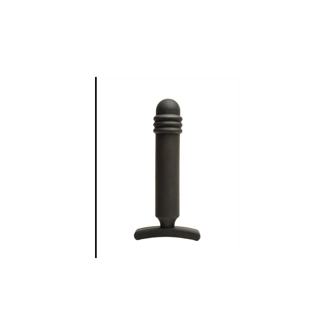 TAPPO ANALE SEXY IN SILICONE 8 INCH 20 CM PISTON PLUG NERO