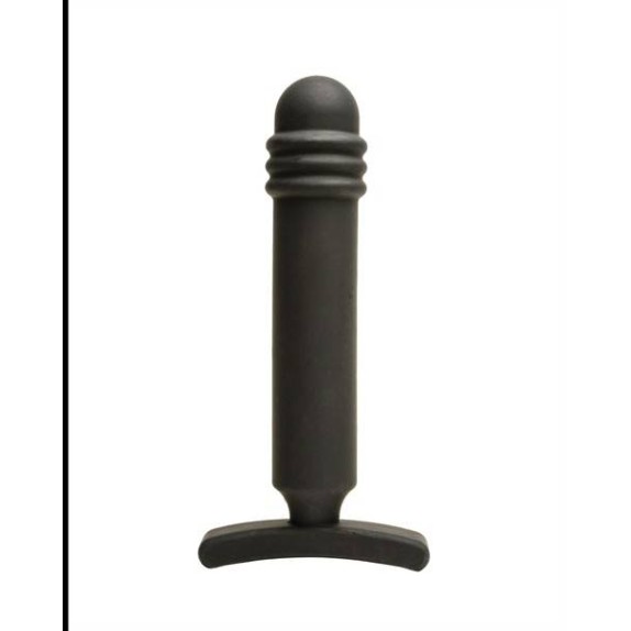 TAPPO ANALE SEXY IN SILICONE 12 INCH 30 CM PISTON PLUG NERO