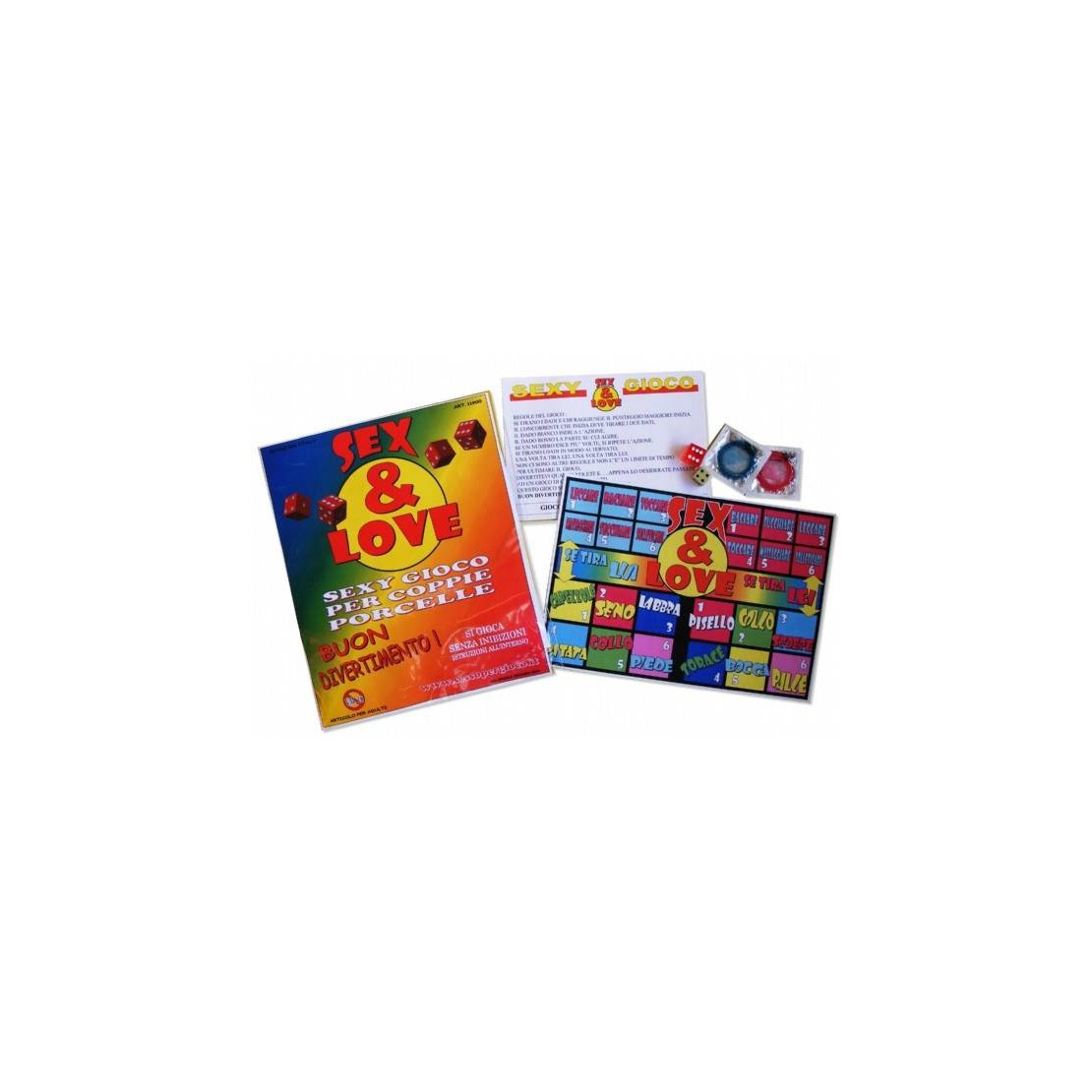 GIOCO SEXY PER COPPIA SEX & LOVE 