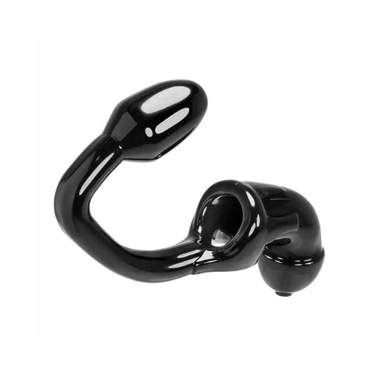 CINTURA DI CASTIT? IN SILICONE CON PLUG ANALE OXBALLS