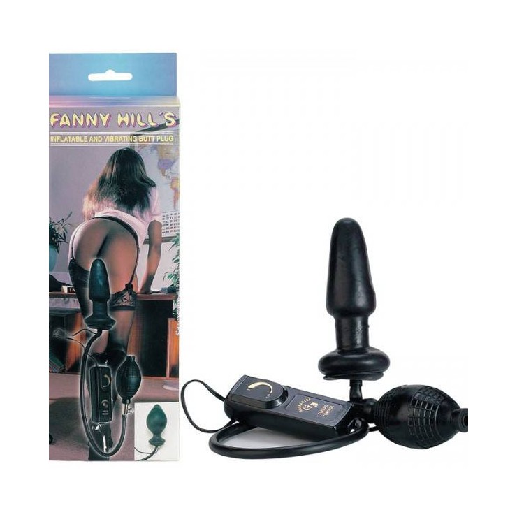 BUTT PLUG-TAPPO ANALE GONFIABILE E VIBRANTE