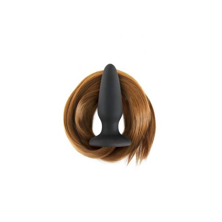 TAPPO ANALE SEX TOY IN SILICONE PLUG CON CODA