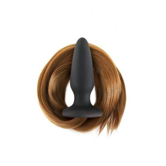 TAPPO ANALE SEX TOY IN SILICONE PLUG CON CODA