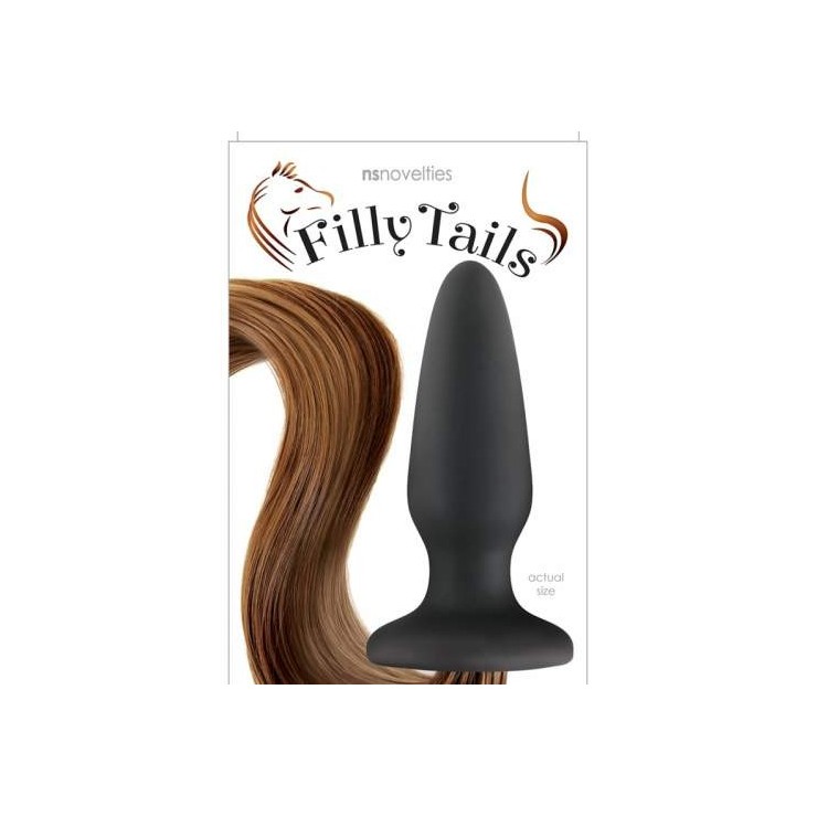 TAPPO ANALE SEX TOY IN SILICONE PLUG CON CODA 2