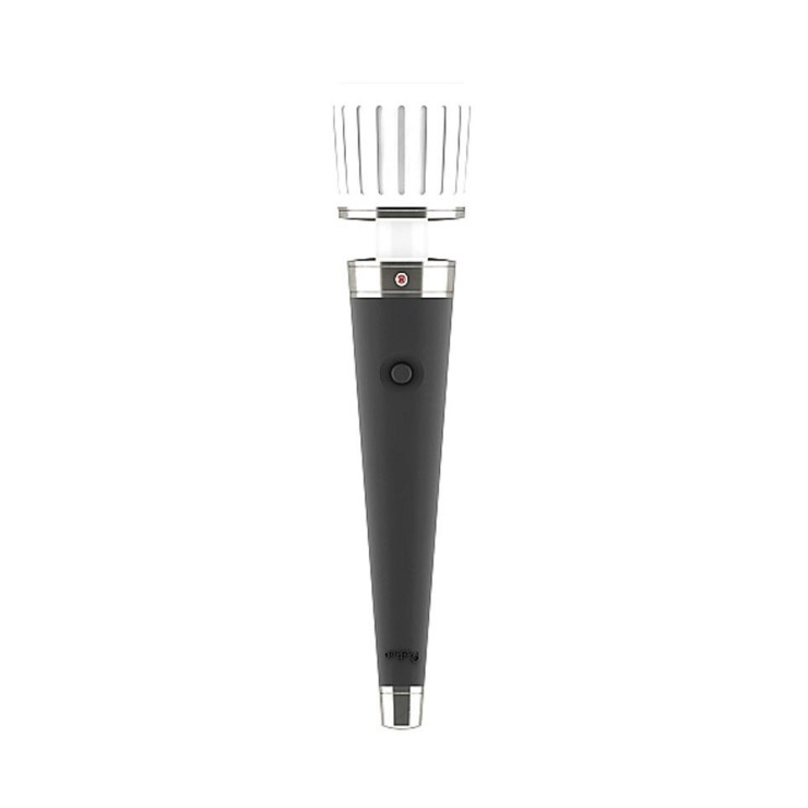 VIBRATORE PER CLITORIDE GRANDE A MICROFONO LAYLA RETRO 10 VIBRAZIONI CON CARICABATTERIE 2