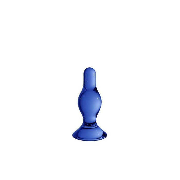 TAPPO ANALE IN VETRO SEX TOY CM. 11,5 