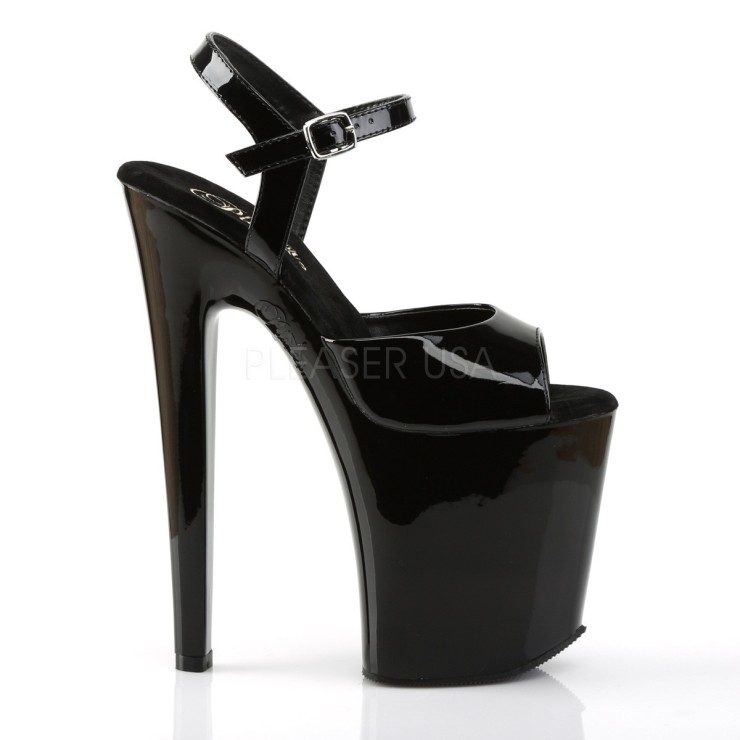 SANDALO PER LAP E POLE DANCE CON CINTURINO TACCO 20 CM 2
