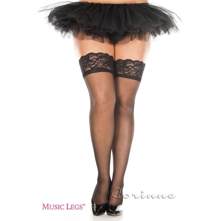 AUTOREGGENTI SEXY CON BALZA FLOREALE 2
