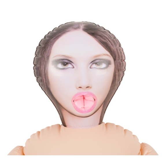 BAMBOLA TRANS GONFIABILE CON DILDO 20 CM