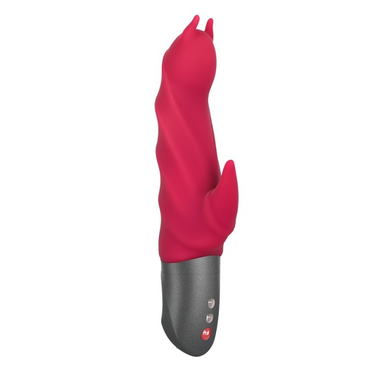 VIBRATORE RABBIT SEX TOY IN SILICONE DARLING DEVIL