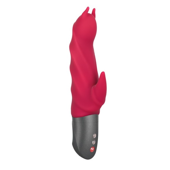 VIBRATORE RABBIT SEX TOY IN SILICONE DARLING DEVIL