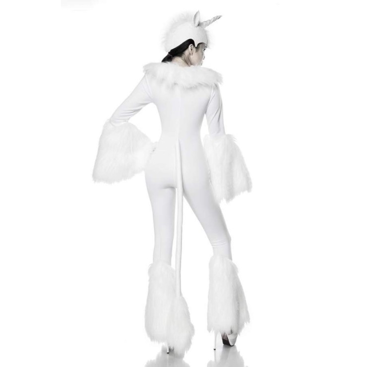 COSTUME SEXY DA UNICORNO BIANCO PER DONNA 2