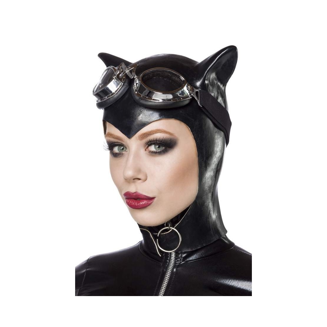 COSTUME DA SEXY CATWOMAN CON ACCESSORI