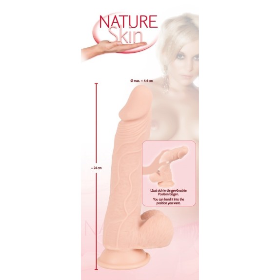 FALLO REALISTICO NATURE SKIN SEX TOY VARIE MISURE