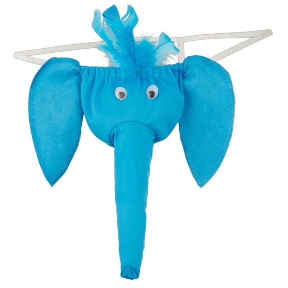 STRING PER UOMO A FORMA DI ELEFANTE