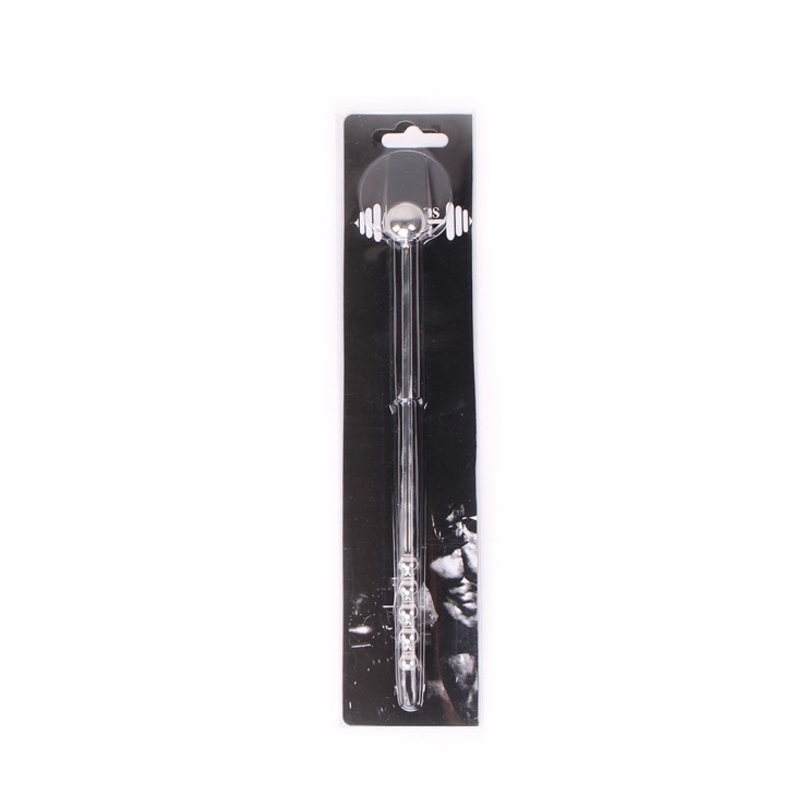 SONDA URETRALE CON PALLINE SEX TOY IN ACCIAIO