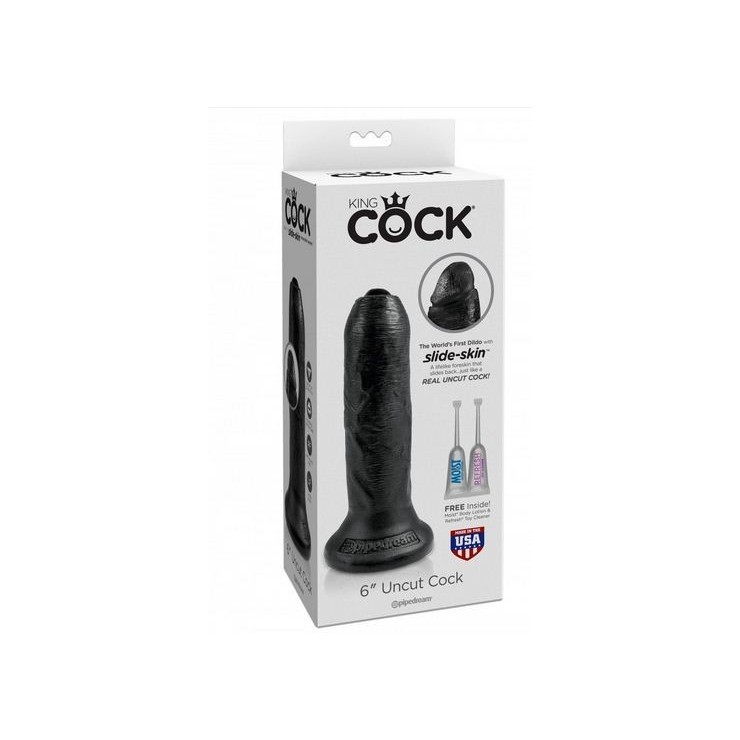 FALLO REALISTICO CON PREPUZIO MOBILE SEX TOY 15 CM.