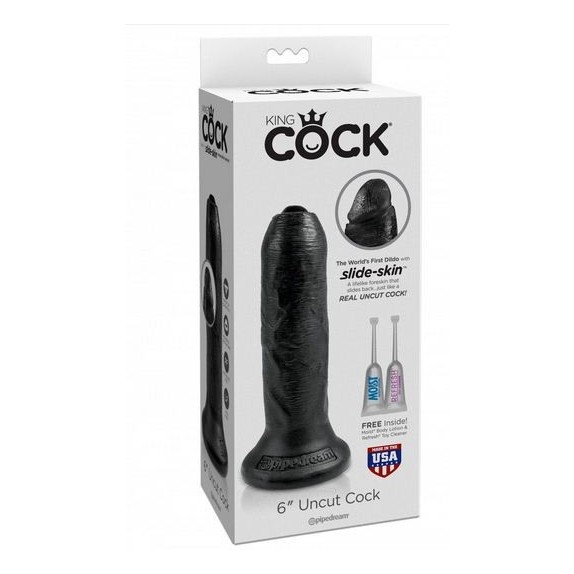 FALLO REALISTICO CON PREPUZIO MOBILE SEX TOY 15 CM.