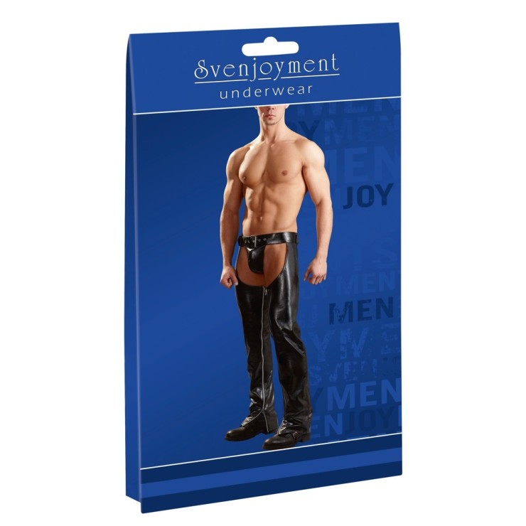 PANTALONI SEXY PER STREAP MAN CON APERTURE