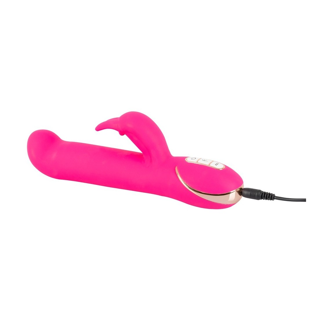 VIBRATORE RABBIT RICARICABILE SEX TOY IN SILICONE GESTURE