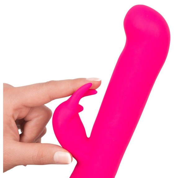 VIBRATORE RABBIT RICARICABILE SEX TOY IN SILICONE GESTURE