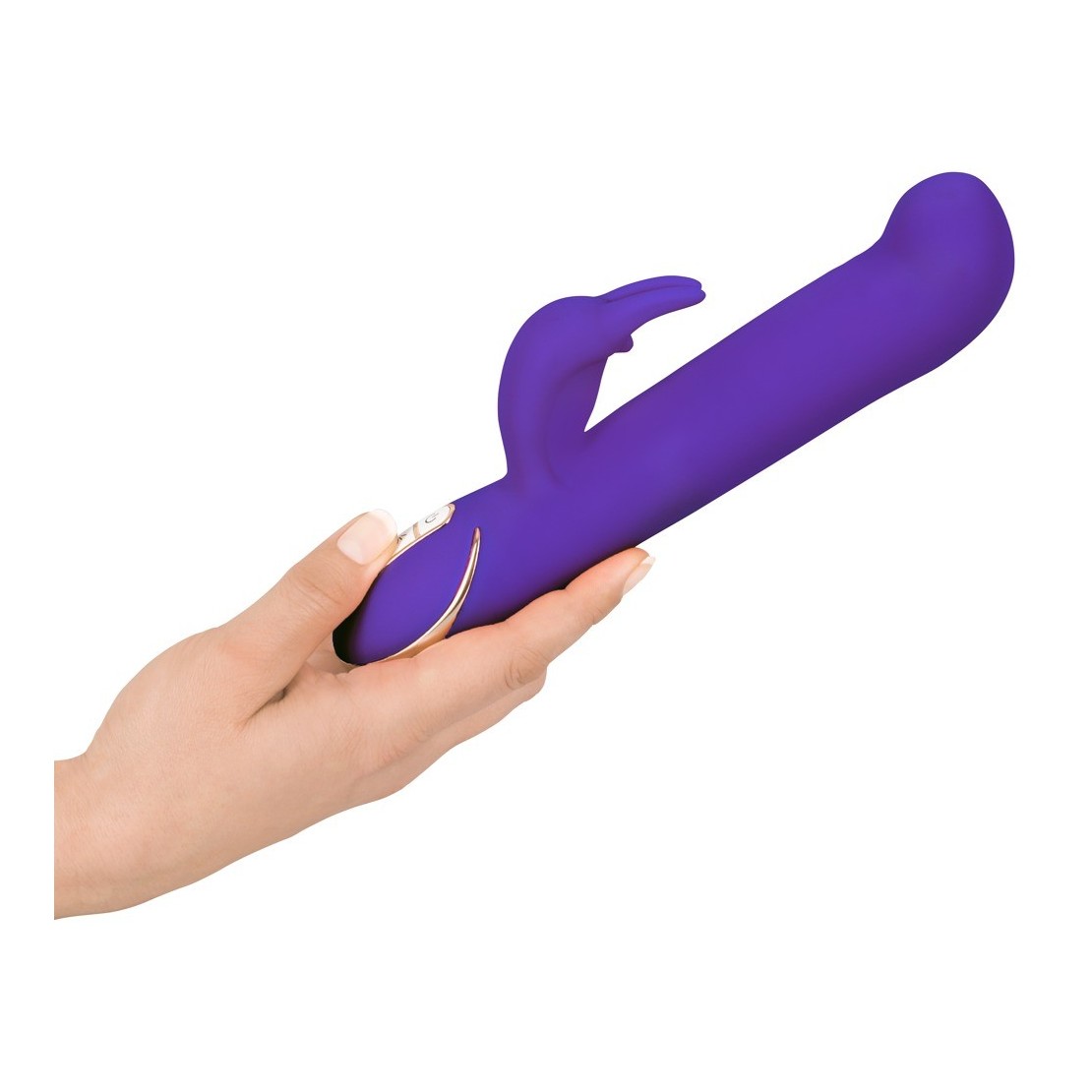 VIBRATORE RABBIT RICARICABILE SEX TOY IN SILICONE GESTURE