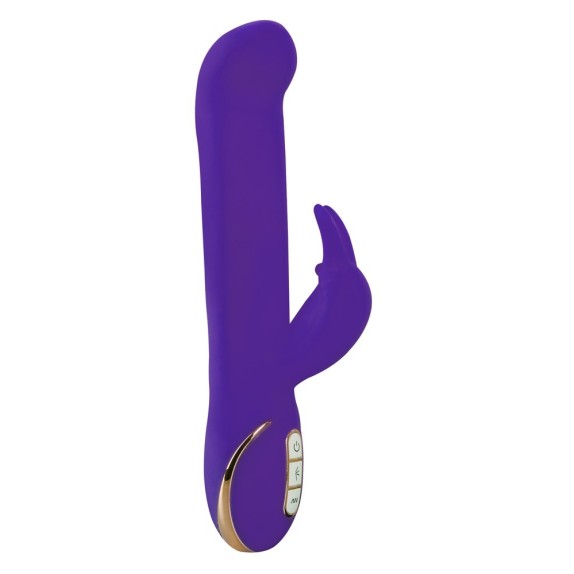 VIBRATORE RABBIT RICARICABILE SEX TOY IN SILICONE GESTURE