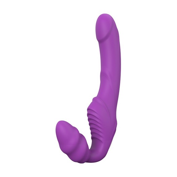 STRAP ON DOPPIO SENZA CINGHIE PER DONNA SEX TOY VIBRANTE