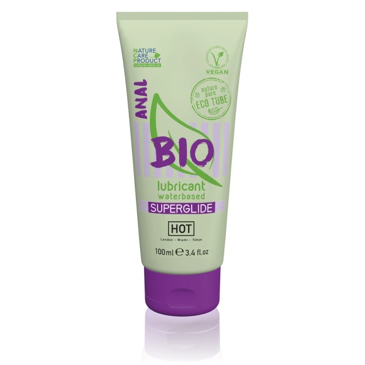 LUBRIFICANTE GEL ANALE A BASE D'ACQUA BIO-VEGANO