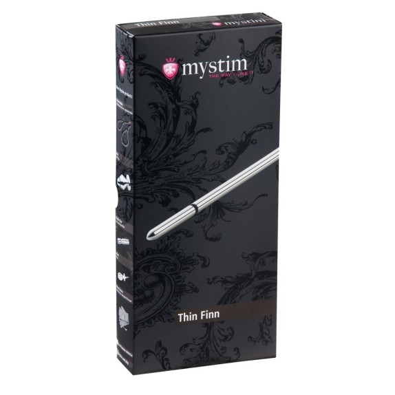 SONDA URETRALE IN ACCIAIO SEX TOY CON ELETTROSTIMOLAZIONI THIN FINN