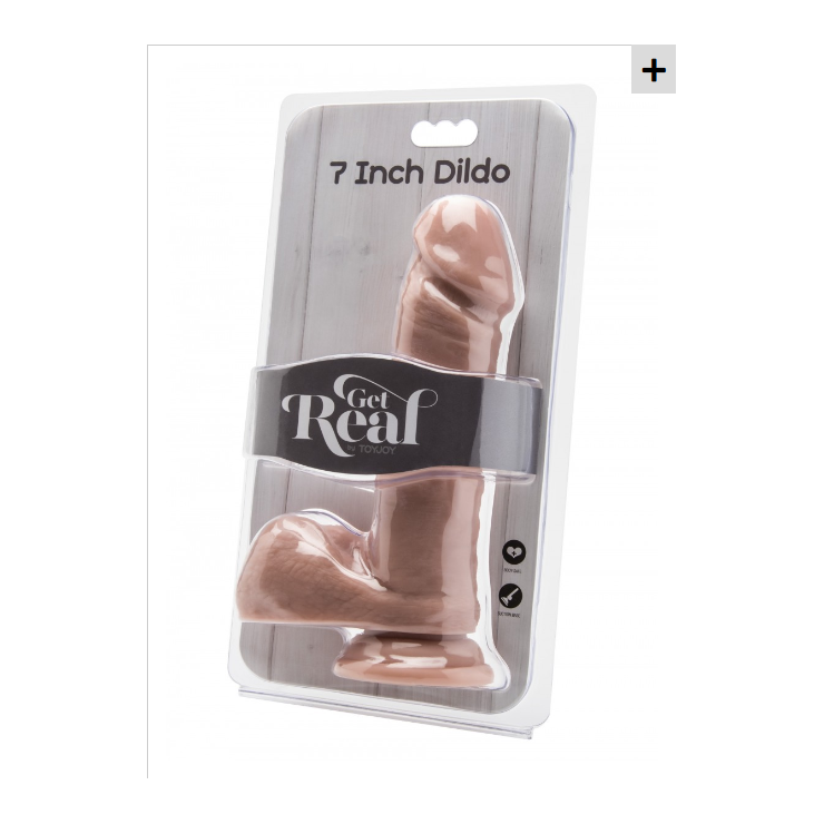 FALLO REALISTICO CON VENTOSA SEX TOY CM. 18 2